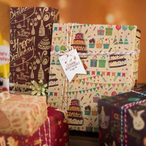 생일 맞춤형 로고를위한 포장지 인쇄 티슈 페이퍼 60g/70g/80g/90g/100g 포장지 선물 패키지 다색 선물 종이 chirstmas 포장지 크래프트 종이